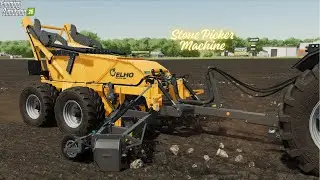 🚜 Farm Simulator 25 | Part 12 | Stone Picker Machine + Herbicide Spray 🌾 | Hindi Gameplay