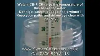 Alternatives to road salt or rock salt, de-icer for extreme winter conditions in action !