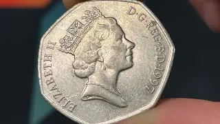 1997 United Kingdom 50 Pence Coin &bull;&nbsp;Values, Information, Mintage, History, and More