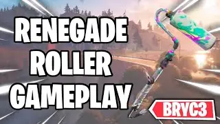 Renegade Roller Pickaxe Fortnite Gameplay