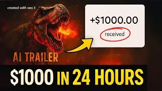 This AI Trailer Made Me money online in 24 hrs Using Veo 3 (Copy-Paste Strategy)