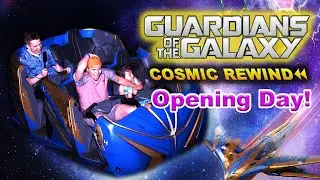 Opening Day - Guardians of the Galaxy Cosmic Rewind - How to get on Disney's newest attraction!