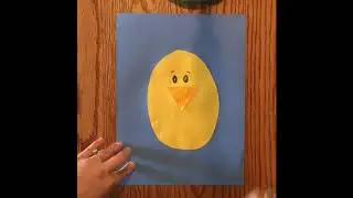 Hatching chick craft