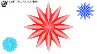 Beautiful spin animation in adobe photoshop 7.0/ Flower design in Photoshop!sanjana computer classes