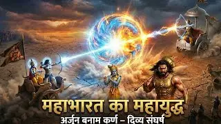 जब अर्जुन और कर्ण टकराए | Kurukshetra Shook the Earth | Epic Hindi Song #Mahabharat #ArjunVsKarna