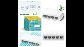 TP-Link LS1005 5-Port 10/100Mbps Desktop Switch|Green Ethernet Technology Network Hub|IEEE 802.3X |