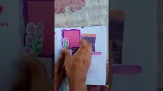 Purple and pink Journal 💕💜💕#journal#pink#purple#shorts#craft#