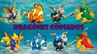 DRAGONES COPIADOS EN DRAGON CITY 2017