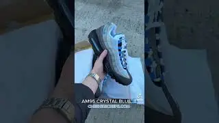 Up Close with the Airmax 95 Crystal Blue 🈳