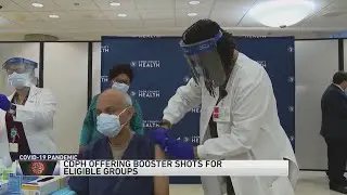 Vaccine boosters now being offered by Chicago Department of Public Health