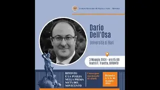 Il Banco di Napoli nell'economia pugliese - Dario Dell'Osa Andrea Zappulli 3 maggio 2024