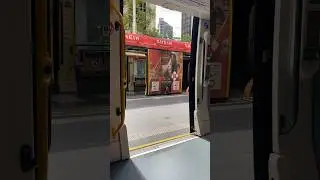 Urbos 3 light rail doors closing #sydney