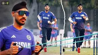 India Tour of Australia Practice Session | 5 Overs of Relentless Focus by Arshdeep Singh