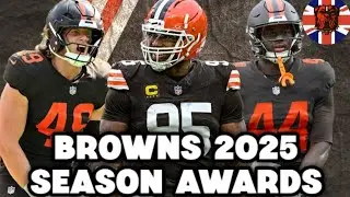 BROWNS 2025 SEASON AWARDS - UK BROWNS FAN