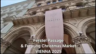 Ferstel Passage & Freyung Christmas Market (VIENNA 2025)