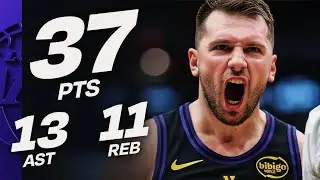 Luka Dončić Makes Lakers History with 37 PT TRIPLE DOUBLE In DC