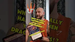 WHAT ACTUALLY HAPPENS WHEN YOU CAST DRACOGENESIS? INTERACTION BREAKDOWN... #mtg #mtgedh