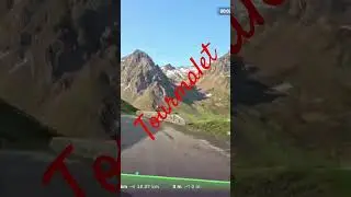 col du tourmalet - descent