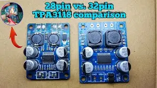 Обзор модуля TPA3118 28 и 32 контакта!! Тест мощности RMS!! #classd #tpa3110 #diyaudio
