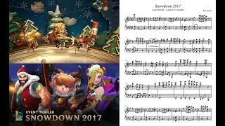Snowdown 2017 League of Legends Login Theme - piano