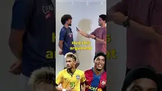 🇧🇩 Hamza Choudhury Picks his ultimate G.O.A.T in football!  #HamzaChoudhury #LeoMessi #Neymar #CR7