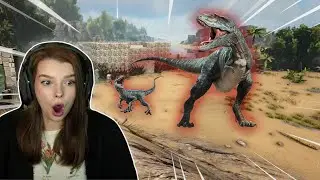 FIRST TIME PLAYING ARK: SURVIVAL EVOLVED