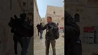 Tour of Old City Jerusalem. The Church of the Holy Sepulchre 