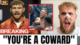 YOU'RE A COWARD Bryce Mitchell DESTROYS Jake Paul LIVE After Joshua Emergency  Boxing in CHAOS
