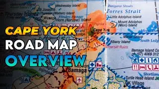 Cape York Road Map Overview | 4WD Adventure | The Israeli Crocodile Dundee