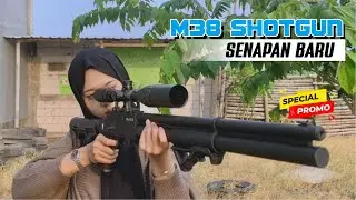 PCP SHOTGUN M38 TACTICAL SENAPAN PCP TERBARU 2026 | PROMO SENAPAN PCP BIG GAME MURAH BERKUALITAS