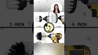Drill Brush Power Scrubber by Useful Products Drill brush 3 Piece Drill Brush Cleaning Tool  #amazon
