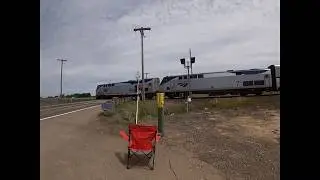 Coast Starlight North and South on the Brooklyn Subdivision