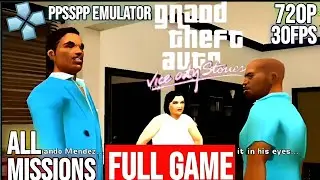 GTA Vice City Stories PPSSPP - 100% Full Gameplay (All Missions + HD) | Android & No Commentary