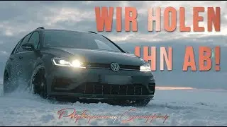 Pstylesgermany Carwrapping  - Golf 7 R Variant, Wir holen ihn ab + Luftfahrwerk Teil 1