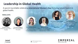 Leadership in Global Health | International Women's day seminar with female leaders in public health