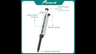 Adjustable Micropipette | Laboratory Equipment | Variable Volume Pipettes 0.1ul-10ml #shorts