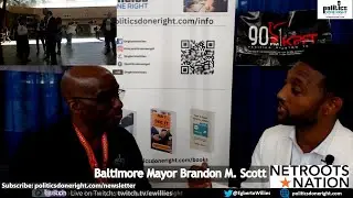 Brandon M  Scott, Baltimore Mayor discusses his city and pushes back on Trump