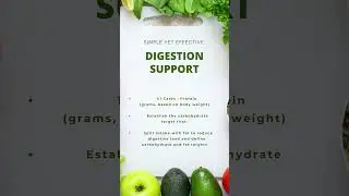 Nutrition framework that supports energy, health, inflammation reduction, and athletic performance.