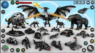 Multi Animal Robot Car Games - Android Gameplay