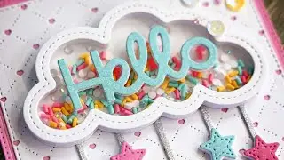 Rainbow Fun Shaker Card Kit with Ginger!  (1/29/25)