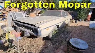 Abandoned 1973 Dodge Coronet rescue Will it run and drive miles home