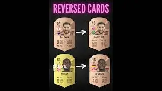REVERSED CARDS #fifa23 #football #fut #fifa #soccer #shorts