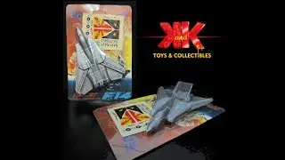 K and K - VTG 80's TOMCAT F 14 JET FIGHTER PLANE BATTERY OPERATED KEY CHAIN