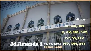 🔊Ensaio Jd. Amanda 2 07/07/2024  com Encontro de Cellos🎻 e com o encarregado Fernando de Caxambu🎶🔥!