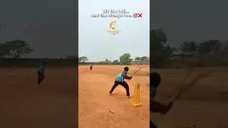 The bowler was struggling to get AVD out, so AVD decided to help him!