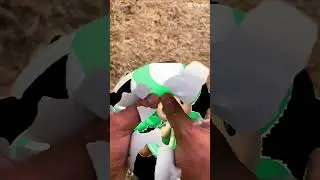Egg crack of Green Toadette