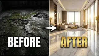 $0 vs $10,000 Floor Makeover - Amazing AI Home Design Transformation