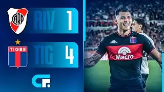 ✅ RIVER SUFRI&Oacute; una PALIZA HIST&Oacute;RICA por &iexcl;4-1! ante TIGRE en el MONUMENTAL
