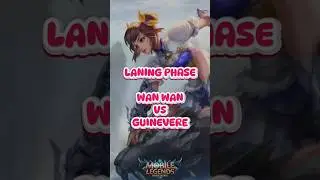 Duel Panas Gold Lane! Wanwan vs Guinevere ⚔️#feedshorts #mobilelegends