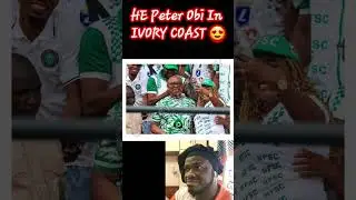 HE Peter Obi In IVORY COAST 😍#football#africa#TotalEnergiesAFCON2023 #hepeterobi@followers Everyone